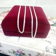 925 #990 pure silver necklace (0.6)