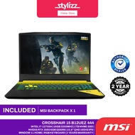 MSI CROSSHAIR 15 B12UEZ-444MY (INTEL I7-12700H, 16GB 3200MHZ, 1TB SSD, NVIDIA RTX3060 6GB, 15.6" QHD