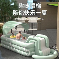 Outdoor Swimming Pool Swimming Pool Household Padding Pool Inflatable Slide Swimming Pool Children L