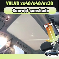 for Volvo ex30 xc40 c40 accessories Sunroof Sunshade car sunshade curtain Electrostatic adsorption i