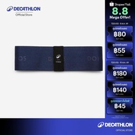 Decathlon Very High Resistance Fitness Fabric Band For Glutes Extra Hip Exercise-Dark Blue Resistanc