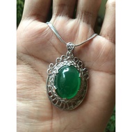 Liontin Batu Hijau Garut HQ