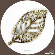 Alloy Pendant Leaf (Pack Of 4)