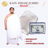 SERAHAUS Kain Ihram Jumbo AL-BAHR Up to 4XL 100% Cotton / Ihram Haji Umrah