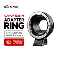 Viltrox EF-EOS M Lens Adapter Electronic Auto Focus Lens Mount Adapter for Canon EF EF-S Lens to Can
