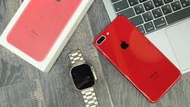 iPhone 8 Plus 64G 紅 電池100% 有盒裝 有配件