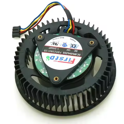 FD9238U12D DC12V 1.2A 75mm 37*37*37mm VGA Fan For ASUS GTX960 TURBO GTX970 OC Graphics Card Cooler C
