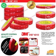 ◙▲3M 4910 VHB Tape Double Sided High Temp Transparent Acrylic Foam / Car vehicle