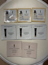 YSL Yves Saint Laurent 聖羅蘭護膚品試用裝 旅行裝 all hours glow foundation 恆時亮肌修護粉底液/top secrets instant moistur