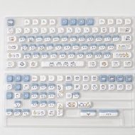 Keycaps Chiikawa Little Eight Keycaps Height MOA PBT Heat Sublimation Magnetic Axis for Wooting F99