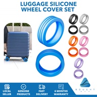 Luggage Silicone Wheel Covers - 4pcs/8pcs Set, Premium Quality, Durable, Easy Installation