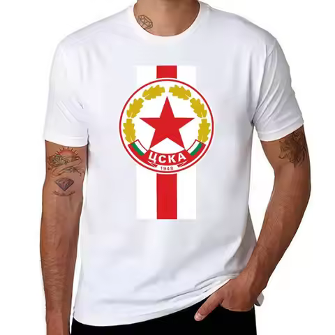 CSKA Sofia Football fans ultras hooligans Bulgaria T-Shirt man t shirts for men mens graphic t shirt
