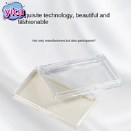 YICA Eyelash Storage Box,  Plastic False Lashes Show Box, Square Shape Storage Box
