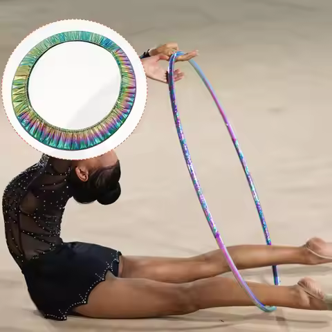 Rhythmic Gymnastic Ring Cover Nylon,Easy Installation,Protection Case,Calisthenics Accessory Artisti