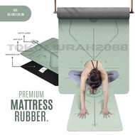 PREMIUM YOGA MAT Beautiful, HIGH-QUALITY MATT RUBBER Mat YOGA Sports Mat/