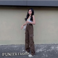 Cargo jeans highwaist 13oz premium VOL2