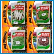 RAMGO SEED PACK - RADISH / LETTUCE / CURLY KALE SEEDS