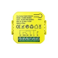 Tuya Smart Life WiFi Module Dry Contact Relay Switch 5A DC12V 24V AC100-240V Remote App Timer Contro