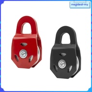 [MEGIDEALMY] 8 Ton Winch Snatch Block, Tackle Block, Towing Pulley Block Snatch Block Winch Pulley