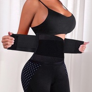 Unisex Black Postpartum Belly Band Casual Four Seasons Adult Waist Trainer Belt with Sticker for Women Body Shaper