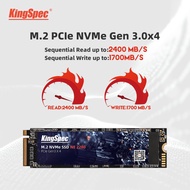 M.2 Kingspec SSD NVMW 128Gb 256Gb 512Gb SSD M2 1TB 2TB Pcie Nvme 2280เอสเอสดีของเครื่องพีซี SSD M.2 HDD PCIE ฮาร์ดไดรฟ์ภายในสำหรับแล็ปท็อป MSI