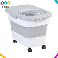 Airtight Pet Food Storage Container Food Container Large Capacity Collapsible Pet Food Storage Conta
