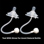 Avent Natural Baby Bottle Replacement Teat with Straw drinking feeding accessories