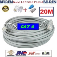 Belden 20 M UTP RJ45 Cat6 LAN Cable 20 Meters