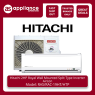 Hitachi 2HP Royal Wall Mounted Split Type Full DC Inverter Aircon RAS/RAC-19HT/HTP