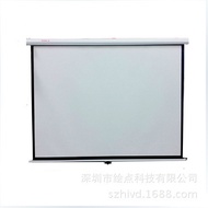 Electric Projector Screen Cloth 333cm 4: 316: 9 HD Household 3D White Plastic Projector Screen Wall 