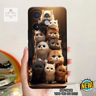 HP Vivo V60 5G 2025 Case - Latest Vivo V60 5G Case - Cats Case Motif - Cellphone Protector - Vivo V6