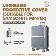Luggage Protective Cover Suitable for Samsonite Minter Spinner | 55cm / 69cm | Transparent PVC | Exp