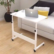 [Movable] [Adjustable Height] Laptop Table Bedside Table Small Table Bed Table Laptop Desk Furniture