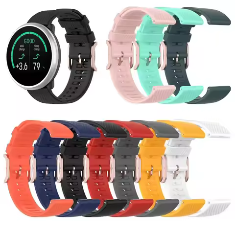 Watch Band For Polar Grit X/Ignite 2 Silicone Strap For Polar Vantage M M2/Unite Wristband Watch Acc