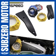 SEMSPEED Honda ADV160 Motorcycle CVT Transparent Engine Cover Guard Protector Protective Engine