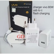 VIVO 80 WATT CHARGER 80W TYPE C FAST CHARGING 100% Original