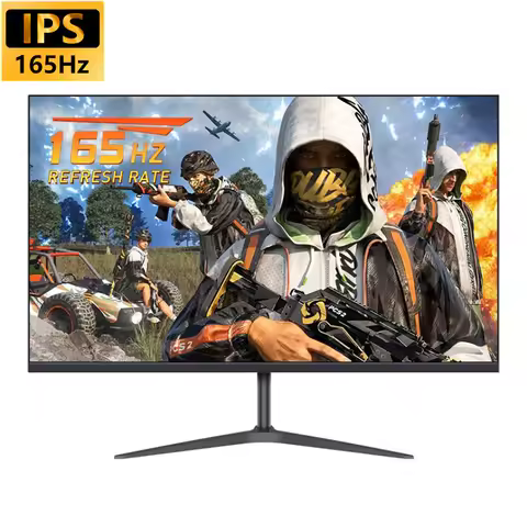 FYHXele 27inch Monitor FHD IPS Flat Gaming Display 165Hz 1ms Response Support Adaptive-Sync Free-Syn