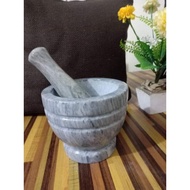 , , Mortar and Pestle- 100% pure marble ordinary size 5"