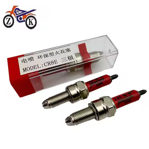 CR8E 3-Electrode EFI Motorbike Spark Plugs For Benelli Stels BN251 TNT25 BN302 TNT300 BN600 TNT600 T