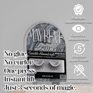 MAYREVE For Eyes – Twinkle Almond Lashes | No-Glue, Natural Curl, Reusable