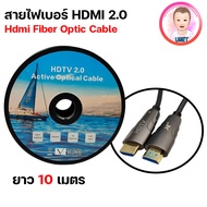 HDMI Fiber Cable 2.0 AOC CABLE Support 4K ความยาว 10 เมตร 20 เมตร 30 เมตร 50 เมตร 100 เมตร