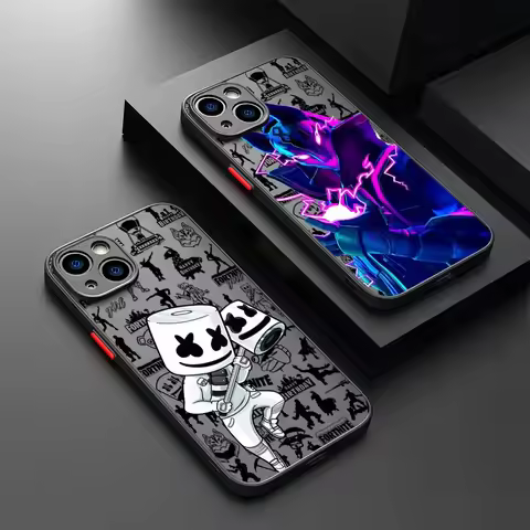 Hot Game F-Fortnites Phone Case For Xiaomi Redmi Note 14 13 12 12S 11 11S 10 10S 9T 9S 8 7 Pro Plus 