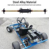 Go Kart เพลาล้อหลังความแข็งสูง750มม. แกนล้อหลังโกคาร์ทสำหรับรถสามล้อดริฟท์