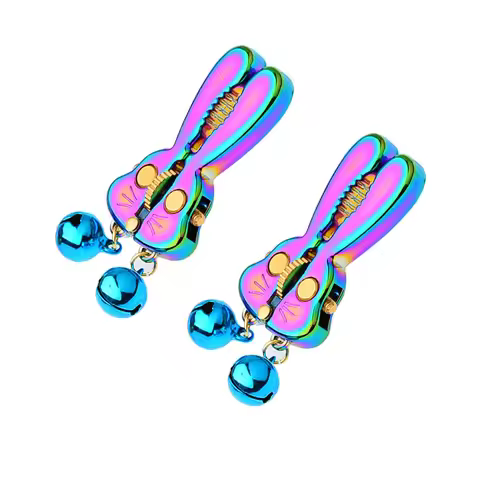 New Product Source Manufacturer Rabbit Roller Milk Clip Mimi Clip Cute Rabbit Milk Clip Fun Adult Pr