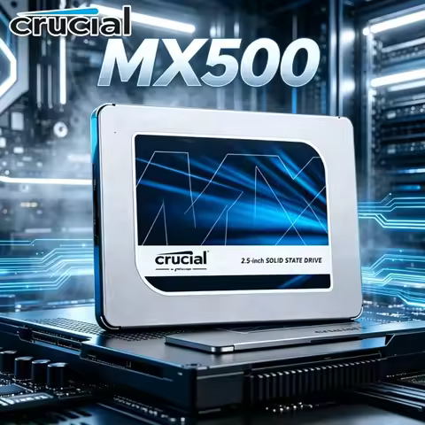 Crucial MX500 2.5" SATA SSD 240GB-2TB 3D NAND Solid Hard Disk High Speed Storage for Gaming Laptop D