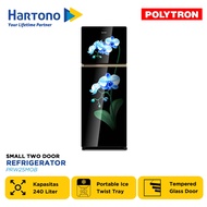 POLYTRON KULKAS 2 PINTU KECIL SMALL 2 DOOR REFRIGERATOR PRW25MOB