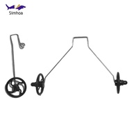 Simhoa Landing Gear Set RC Aircraft Model Aircraft Wheel Bracket Attachment Replaces RC Fixed Wing A