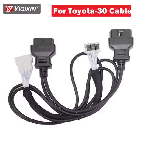 OBDSTAR FP-30 Cable 4A Proximity Key Programming All Keys Lost Matching For Toyota 30 PIN Cable With