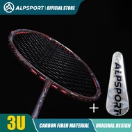 3U NJISD ALP YAOLING 2ชิ้น/1ชุดไม้แบดมินตัน G5น้ำหนักเบาเป็นพิเศษความแข็งแรงสูงคาร์บอนไฟเบอร์ T800สา