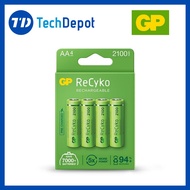 GP ReCyko Rechargeable battery 2100mAh AA 4PCS